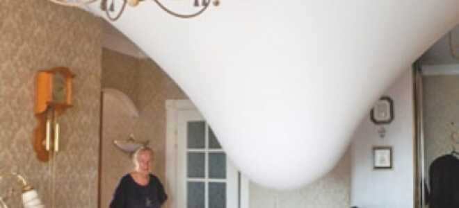 Натяжной потолок затопили: причины потопа и советы по его устранению