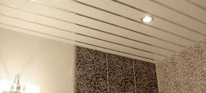 Подвесные потолки в ванну: разнообразие выбора конструкций