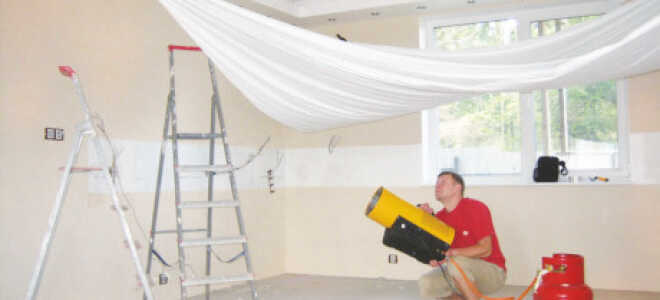 Расстояние от натяжного потолка до потолка: влияющие факторы