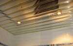Реечные потолки для ванной: как своими руками сделать наборную отделочную конструкцию