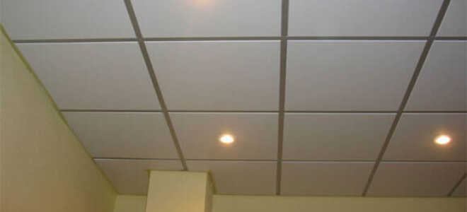 Как првильно сделать расчет подвесного потолка, какой вес конструкции, как покрасить поверхность