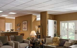 Виды подвесных потолков: какие бывают типы конструкций и материалов