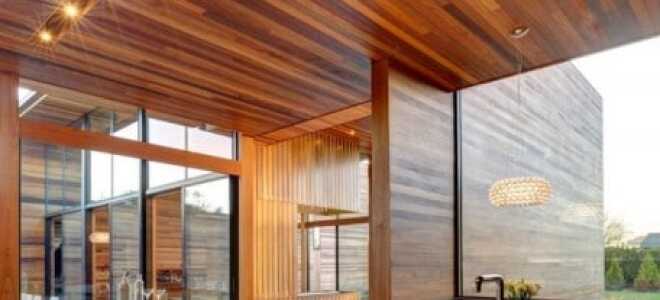 Потолки из дерева: натуральная порода и имитация современными материалами