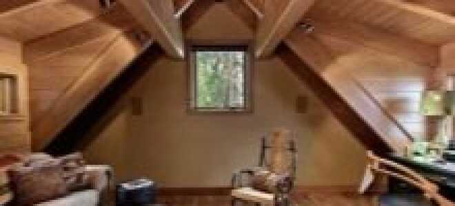 Как отделать потолок в деревянном доме?
