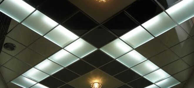 Кассетный потолок: выбор кассет и монтаж своими руками