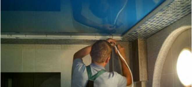 Как устанавливают натяжные потолки – подготовительные работы и особенности монтажа