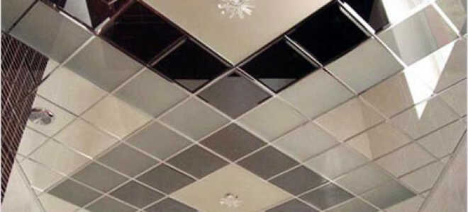 Плитка на потолок в ванной: выбор материала и правила монтажа