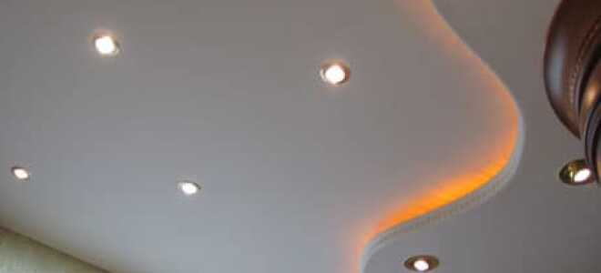 Навесные потолки из гипсокартона: основные этапы возведения конструкции