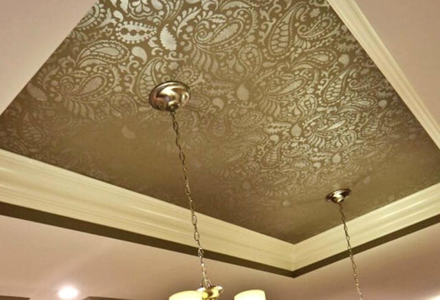 потолки из ткани своими руками