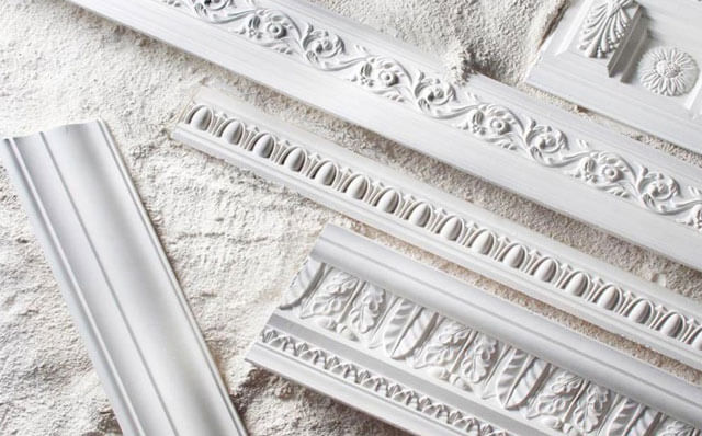 плинтус из гипса потолочные карнизы из гипса