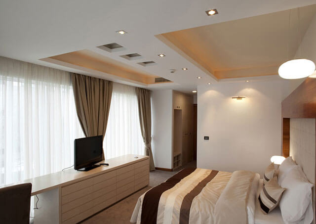 направляющие для штор на потолок скрытый потолочный карниз