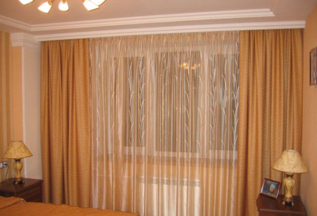 натяжной потолок с карнизом к потолку как крепить шторы к натяжному потолку