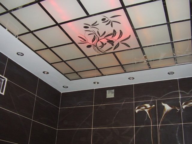 Потолок из акрила